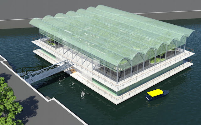 Rotterdam krijgt een drijvende boerderij 2 Floating Farm - Beladon