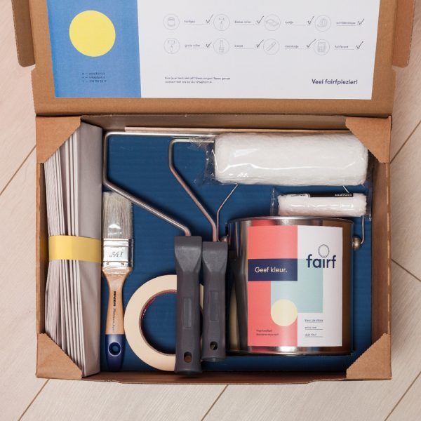 Met deze duurzame muurverf kun je eerlijk schilderen 3 Fairf Materialen Direct Aan De Slag Roller Kwast E1523265673952