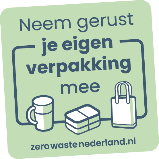 Verpakkingsloos boodschappen doen is de nieuwe norm 2 Sticker