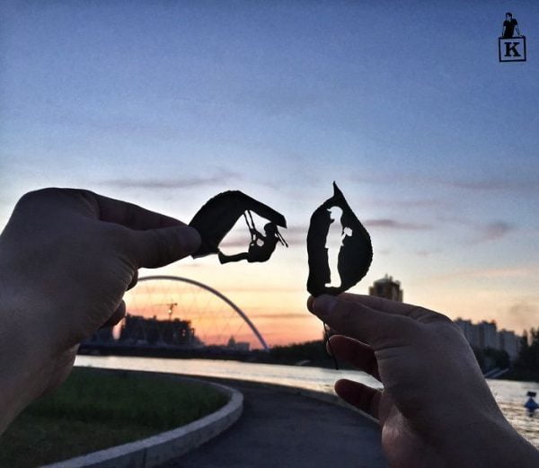 Dit is echt zo gaaf: kunstwerken van bijzondere materialen 5 Russische Bladeren E1554382537874