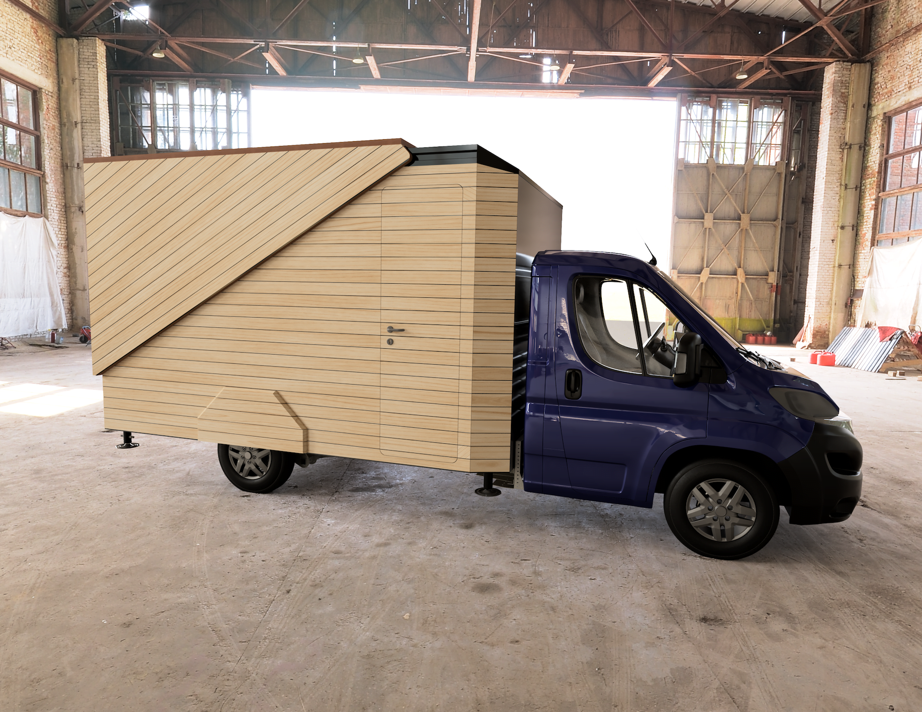 Avontuurlijk en comfortabel kamperen met dit tiny house op wielen 3 Haaks Camper