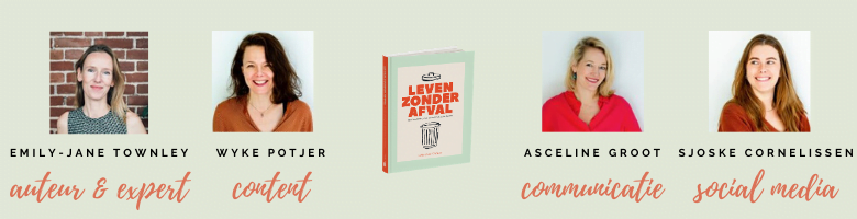 Juni is Minimal Waste Maand. Doe je mee? 3 Team Minimal Waste Maand