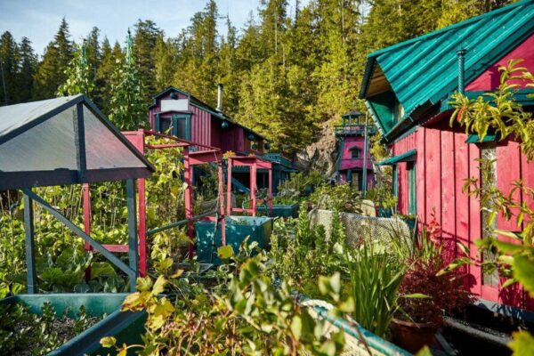 Dit stel leeft off-grid op een zelfgemaakt eiland voor de kust van Canada 3 Zelfgemaakt Eiland