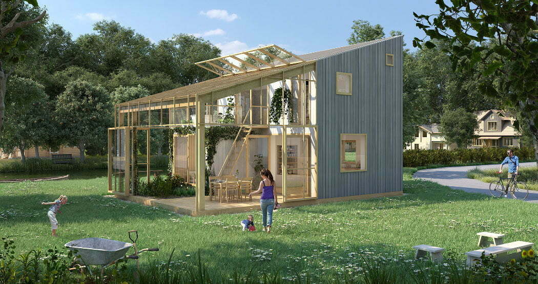 Compact wonen in balans met de natuur 3 Sprout Woonpioniers Compact Wonen