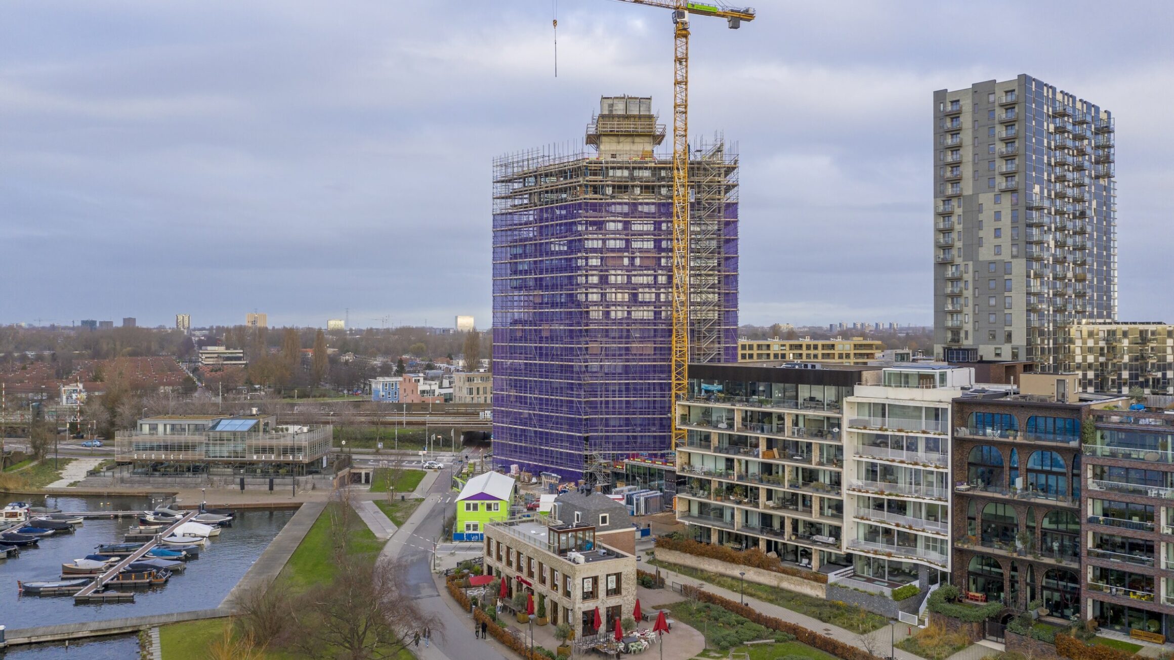 5x bijzondere kantoren, woningen en woontorens van hout 4 Haut Van Hout In Amsterdam