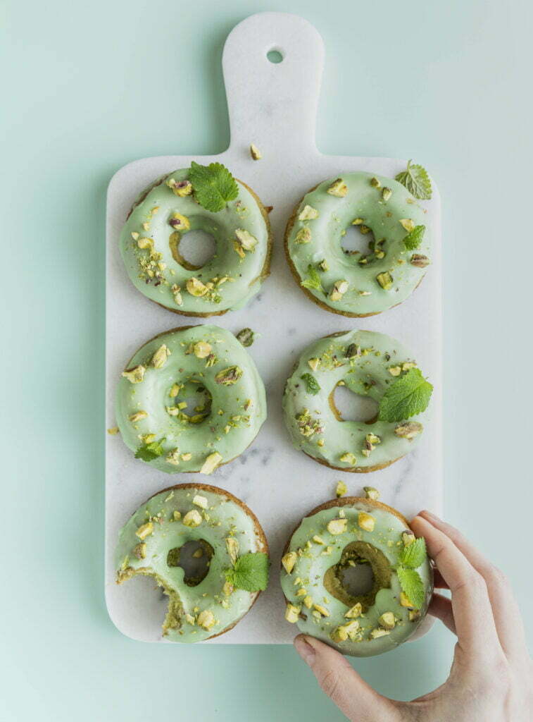 Foto Groene Asperge Donuts Toos Vergote
