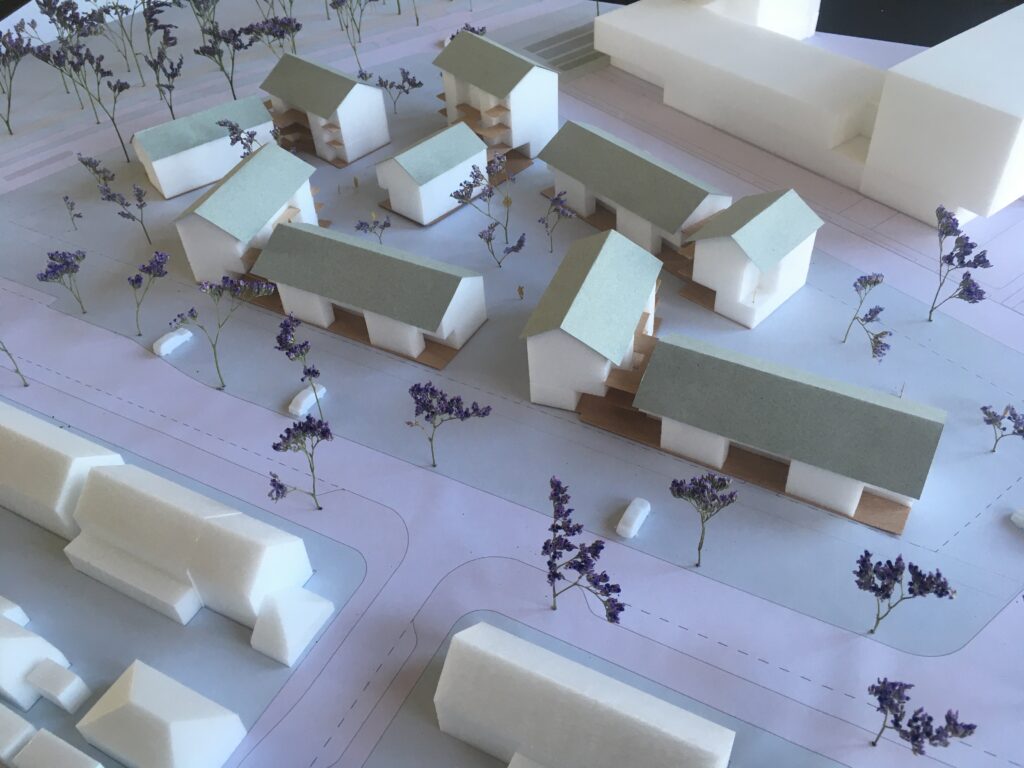 Architect Philippe bedacht een duurzame deelwoonwijk in Eindhoven 3 Maquettefoto