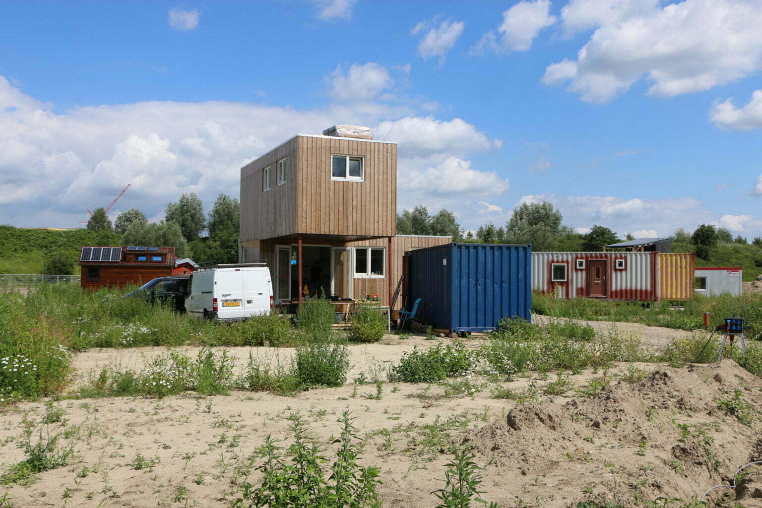 In Buurtschap te Veld in Eindhoven is nog plek voor tiny houses